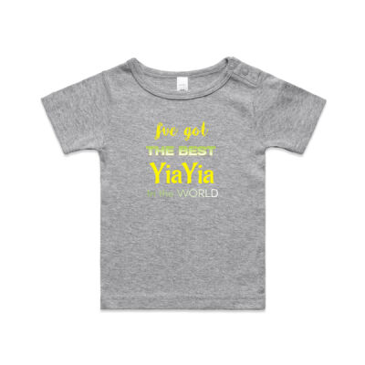 'I've Got The Best YiaYia In The World' - Wee Tee - Unique Greek Gift for a boy or girl Thumbnail